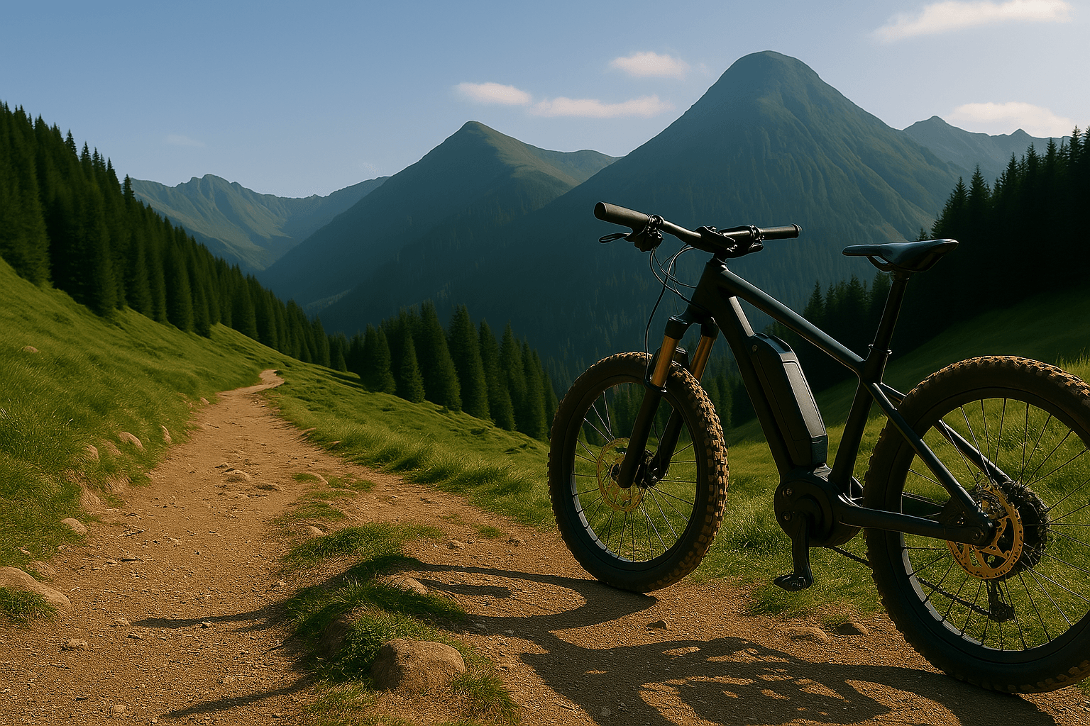 Electric mountain bike